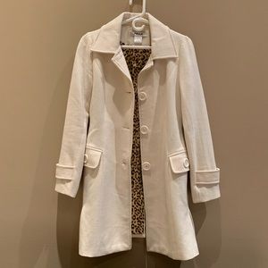 Cream Peacoat